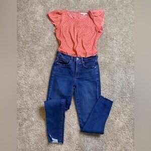 Loft High Rise Skinny Jeans